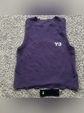Adidas Women’s Y-3 Tennis Pro Match Tank Top Purple Size Medium JM1157